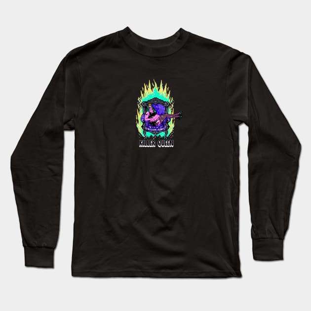 Killer Queen Long Sleeve T-Shirt by OatMilkLady